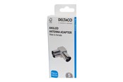 Beelscherm- en tv-kabel - Deltaco aerial adapter - R00150025