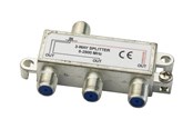 Kabelgoot, Kabelhoes & Kabelbinders - Deltaco - splitter - 3-way F-connectors DC pass Class A - R00150042