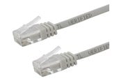 Netwerk - kabel - Deltaco patch cable - 75 cm - grey - Grijs - TP-6075-SLIM