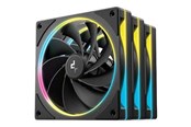 Case Fan - DeepCool FL12R SE 3IN1 - Case ventilator - 120mm - Black - R-FL12RSE-BKAPN3-G