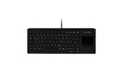 Toetsenbord - Cherry Contour Active Key Industrial AK-4400-GU - keyboard - low profile compact - with trackpad - QWERTY - Pan Nordic - black Input Device - Toetsenbord - Noords - Zwart - AK-4400-GU-B/NOR