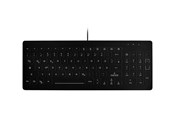 Toetsenbord - Contour Active Key QuickClean AK-CB7012F - keyboard - medical hygienic design removable cover compact - QWERTY - Pan Nordic - black Input Device - Toetsenbord - Noords - Zwart - AK-CB7012F-U1-B/NOR