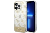Mobiel - Covers & Cases - GUESS GUHCP14XHG4MHG iPhone 14 Pro Max 6.7 "gold / gold hardcase 4G Pattern Script - 3666339090531