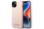 Mobiel - Covers & Cases - GUESS GUHMP14MSBPLP iPhone 14 Plus 6.7 "pink / pink hard case Silicone Logo Plate MagSafe - 3666339070311