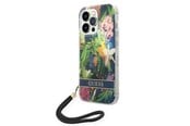 Mobiel - Covers & Cases - GUESS GUOHCP14LHFLSB iPhone 14 Pro 6.1 "blue / blue hardcase Flower Strap - 3666339093976