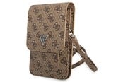 Tassen - GUESS Handbag GUWBP4TMBR brown / brown 4G Triangle - 3666339050542