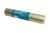 Reiniging - VAERK Afvalzakken container, extra sterk, transparant, 240L, 10 zakken per rol - 5708421001709
