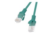Netwerk - kabel - Lanberg patch cable - 1.5 m - green RAL 6024 - Groen - PCU5-10CC-0150-G