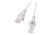 Netwerk - kabel - Lanberg patch cable - 50 cm - grey RAL 7035 - Grijs - PCF5-10CC-0050-S