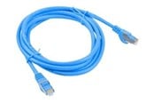 Netwerk - kabel - Lanberg patch cable - 50 cm - blue RAL 5012 - Blauw - PCF6-10CC-0050-B