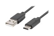 USB-kabel - Lanberg - USB-C cable - USB-C to USB Type A - 1.8 m - CA-USBO-31CU-0018-BK
