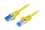 Netwerk - kabel - Lanberg patch cable - 5 m - yellow RAL 1016 - Blauw - PCF6A-10CC-0500-Y