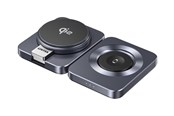 Mobiel - Adapters & Opladers - Unitek P1300A charging station - 3-in-1 foldable Qi2 - 15 watt - P1300AGY01
