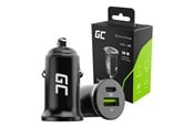 Mobiel - Adapters & Opladers - Green Cell PowerRide Nano38 car power adapter - USB USB-C - 38 watt - CADM-GC-38AC