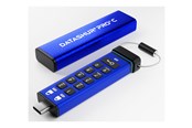USB-stick - iStorage datAshur PRO+ C - 128GB - USB-stick - IS-FL-DA3C-256-128