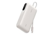 Powerbank - Belkin UltraCharge power bank - with integrated cable and display - 2 x USB-C USB - 45 watt - 10000 mAh - BPB029HQSA