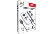 Gaming accessoires - Deep Explorer 2-in-1 Joy-Con Fast Charging Cable - Oplader - Nintendo Switch - 721688537588