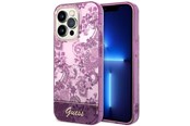 Mobiel - Covers & Cases - GUESS Porcelain Collection case for iPhone 14 Pro Max - fuchsia - 3666339064396