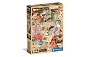 Puzzels - Clementoni Puzzle More Is More - Books&Writing 1000 pieces 2D Puzzels - 37074