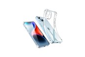 Mobiel - Covers & Cases - UGREEN LP602 Gel Bright Cushion Protective Case for iPhone 14 Plus - Transparent - 90931