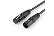Audiokabel - UGREEN AV130 Audio Cable XLR (female) - XLR (male) for Microphone / Amplifier - 2m - Black - 20710B
