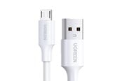 USB-kabel - UGREEN US289 Micro USB / USB-A cable - 2m - White - 60143