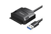Harde schijf accessoires - UGREEN 2.5'' / 3.5'' hard drive adapter cable (USB-A 3.0 - SATA) - Black - 20611