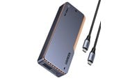 Harde schijf accessoires - UGREEN D703 USB4 40Gb/s M.2 NVMe SSD Enclosure with Active Cooling - Gray - 65727