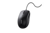 Muis - UGREEN Wired optical mouse - Black - Zwart - 90789