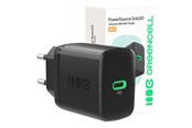 Mobiel - Adapters & Opladers - Green Cell PowerSource Solo30 - CHARB-GC-30C-B