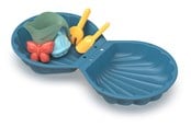 Speelgoed - Smoby S.Life eenvoudige versierde mini zandbak - 7600868001
