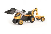 Speelgoed - Smoby Builder Max tractor + aanhanger - 7600710304
