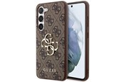 Mobiel - Covers & Cases - GUESS GUHCS23S4GMGBR S23 S911 brown/brown hardcase 4G Big Metal Logo - 3666339114879