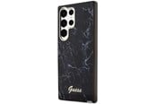 Mobiel - Covers & Cases - GUESS GUHCS23LPCUMAK S23 Ultra S918 black/black hardcase Marble - 3666339117399