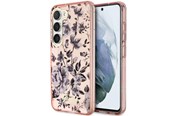 Mobiel - Covers & Cases - GUESS GUHCS23MHCFWSP S23+ S916 pink/pink hardcase Flower Collection - 3666339117238