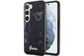 Mobiel - Covers & Cases - GUESS GUHCS23MHTMRSK S23+ S916 black/black hardcase Golden Marble Collection - 3666339117351