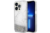 Mobiel - Covers & Cases - GUESS GUHCP14LLCSGSGH iPhone 14 Pro 6.1" white/white hardcase Liquid Glitter Marble - 3666339127329