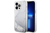 Mobiel - Covers & Cases - GUESS GUHCP14XLCSGSGH iPhone 14 Pro Max 6.7" white/white hardcase Liquid Glitter Marble - 3666339127336