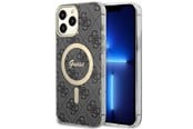 Mobiel - Covers & Cases - GUESS GUHMP13XH4STK iPhone 13 Pro Max 6.7" black/black hardcase 4G MagSafe - 3666339126827
