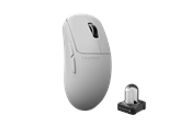 Muis - Keychron G6 HE 8K - Gaming muis - Optisch - 5 knoppen - Wit - G6-HB2