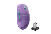Muis - Keychron G6 HE 8K Frosted Lavender - Gaming muis - Optisch - 5 knoppen - Paars - G6-HB4