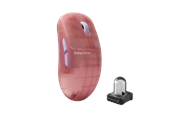 Muis - Keychron G6 HE 8K Frosted Pink - Gaming muis - Optisch - 5 knoppen - Roze - G6-HB5