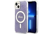 Mobiel - Covers & Cases - GUESS GUHMP14MH4STU iPhone 14 Plus 6.7" purple/purple hardcase 4G MagSafe - 3666339127206