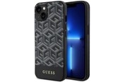 Mobiel - Covers & Cases - GUESS GUHMP14SHGCFSEK iPhone 14 6.1" black/black hardcase GCube Stripes MagSafe - 3666339112424
