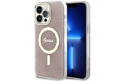Mobiel - Covers & Cases - GUESS 4G MagSafe case for iPhone 14 Pro Max - pink - 3666339118297