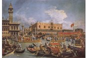Puzzels - Clementoni Puzzle Museum Canaletto "The return of the bucentaur at the molo.." 1000 pieces 2D Puzzels - 39764