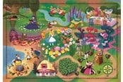Puzzels - Clementoni Puzzle Story Maps Alice in Wonderland 1000 pieces 2D Puzzels - 39785