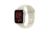 Smartwatch, Sporthorloge en Activity Tracker - Apple Watch SE 3 GPS 40mm Starlight Aluminium Case with Sand Sport Band - S/M - MJKR4QN/A