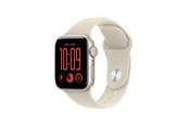 Smartwatch, Sporthorloge en Activity Tracker - Apple Watch SE 3 GPS 40mm Starlight Aluminium Case with Sand Sport Band - M/L - MJKW4QN/A