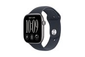 Smartwatch, Sporthorloge en Activity Tracker - Apple Watch Series 12 GPS 46mm Space Grey Aluminium Case with Navy Blue Sport Band - M/L - MJEJ4QN/A